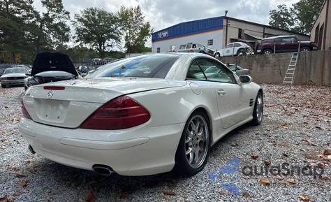 2003 Mercedes-Benz Sl 500R из США, поврежденный, VIN WDBSK75F63F022058
